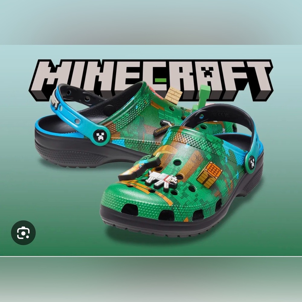 Crocs x Minecraft Collaboration NWT - image 1